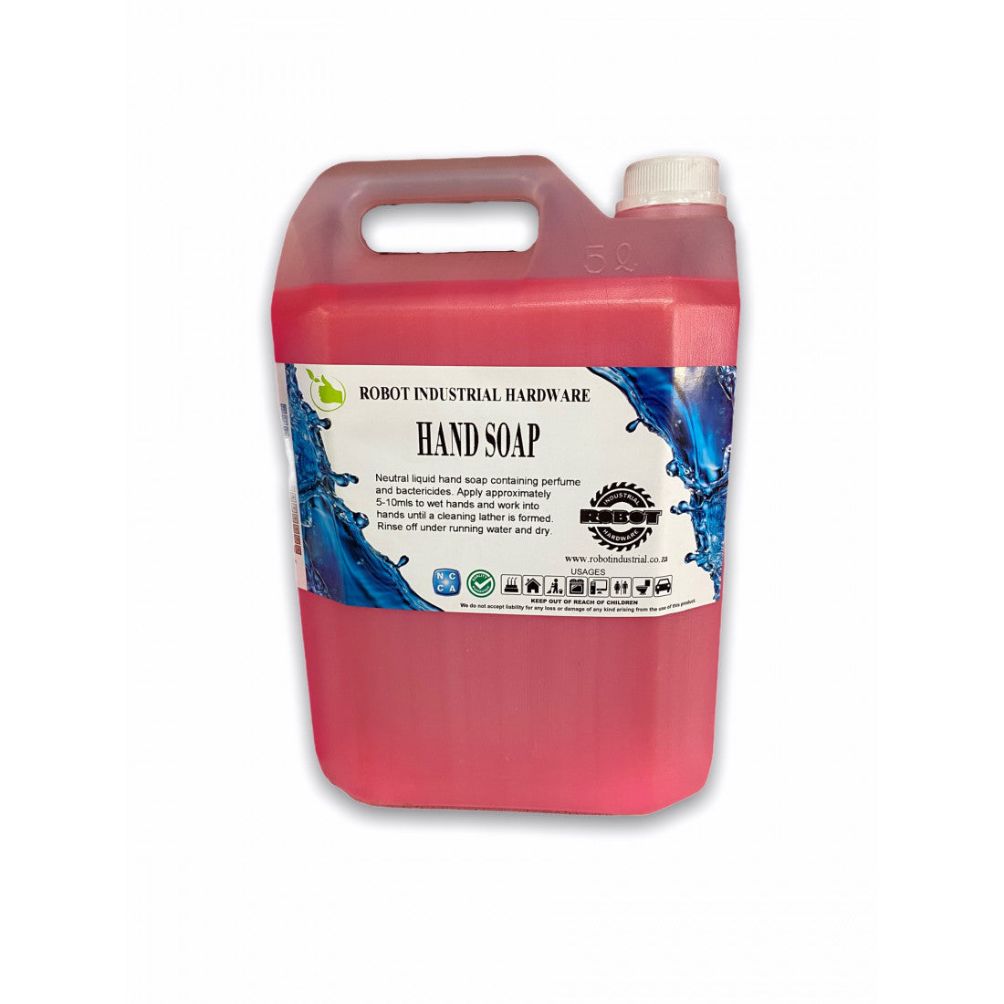 R.I.S.-CLEANING Pink Liquid Hand Soap 5ltr