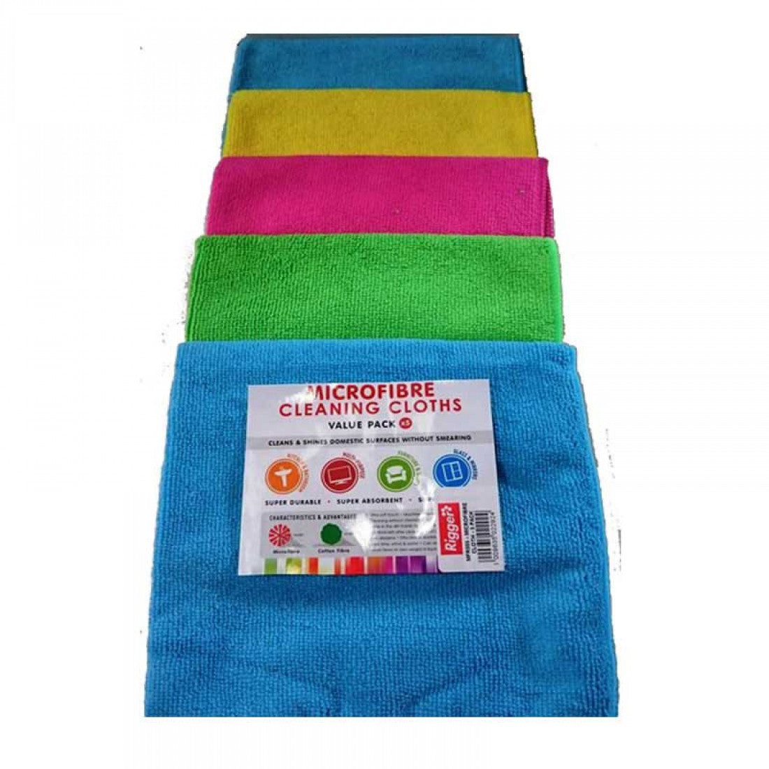 Cloth Microfibre Pack Of 5