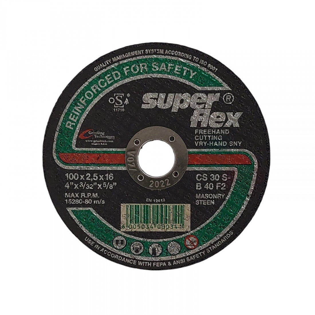 SUPER FLEX ABRASIVE Cutting Discs