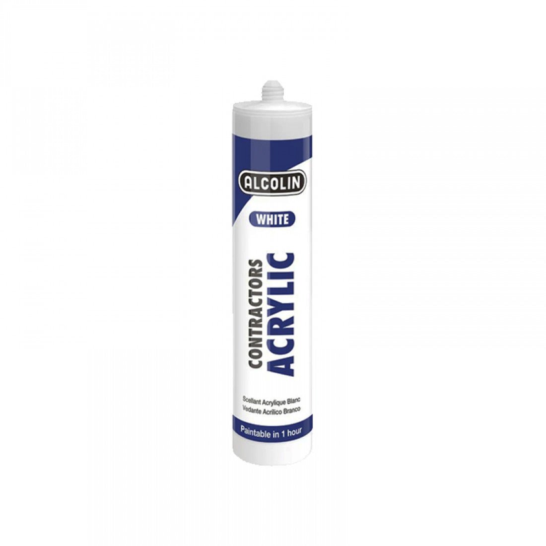 Sealant Acrylic Paintable White ALCOLIN 260ml - Ridge & Ride