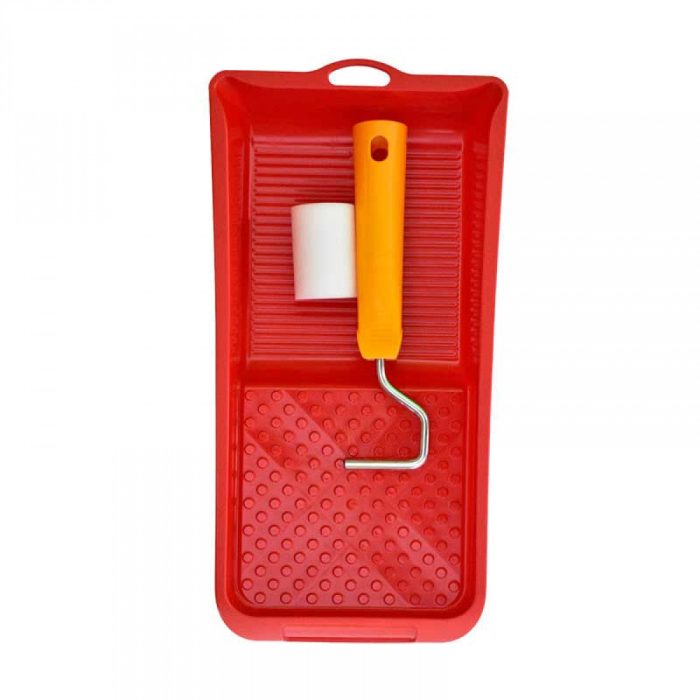 Paint Roller Mini Set Cw Tray Sponge 50mm Fset50
