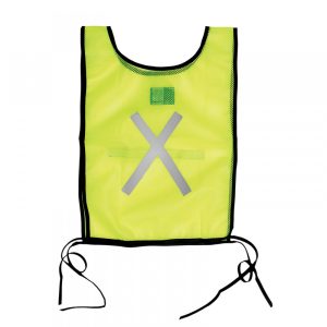 Bib Reflective Flu Lime V014y