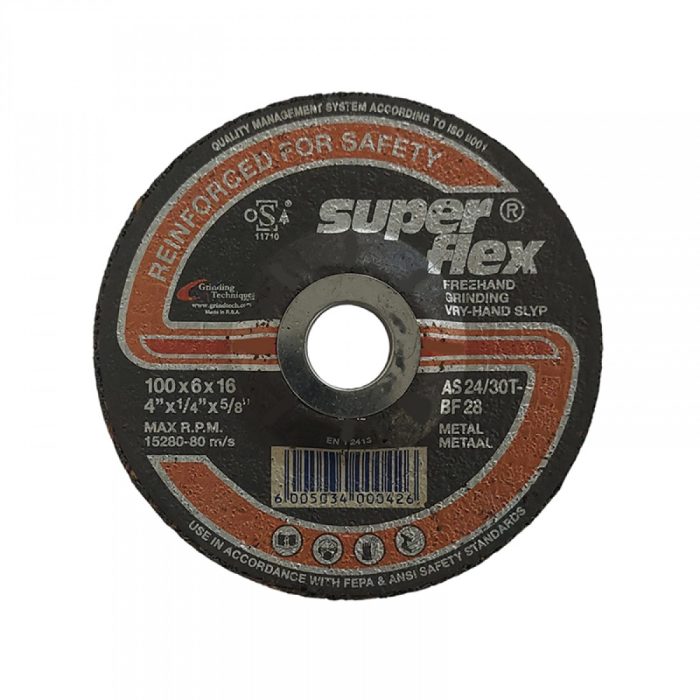 Steel 100mm x 6mm x 16mm