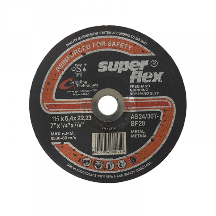 Steel 115mm x 6.4mm x 22.2mm