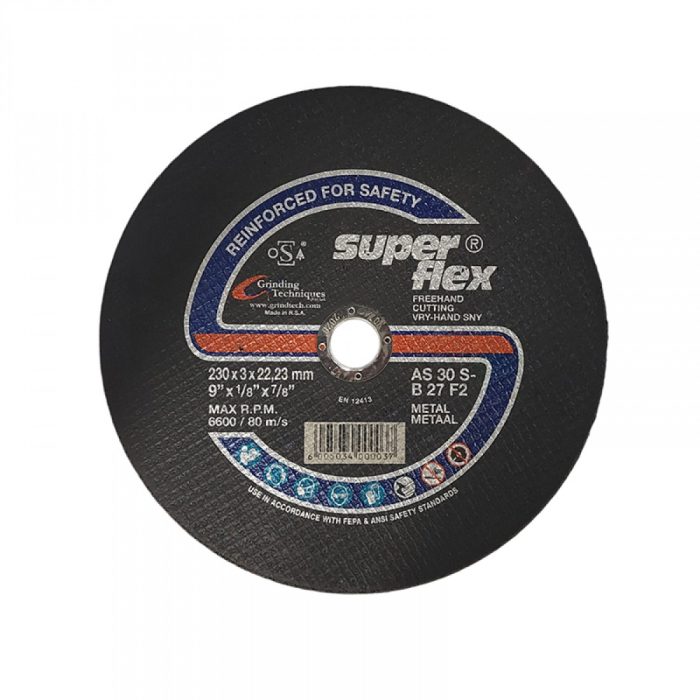 Steel 230mm x 3.0mm x 22.2mm