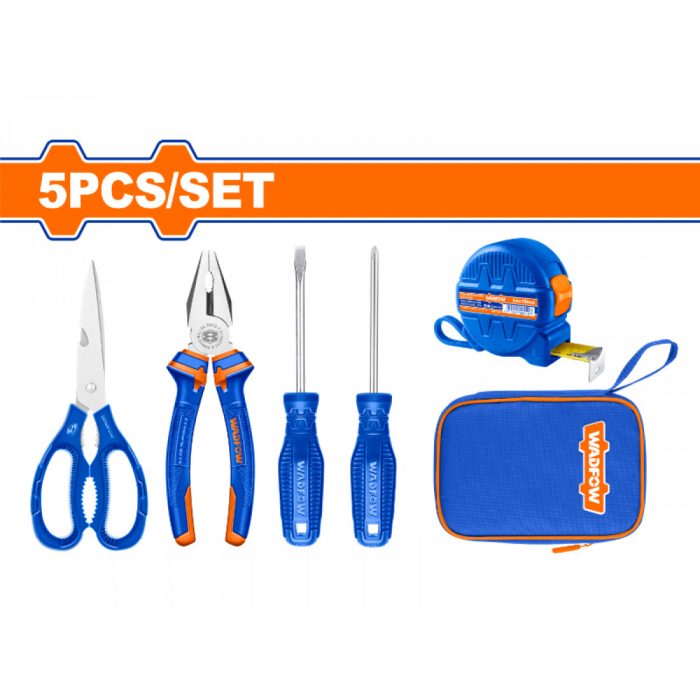 WADFOW Hand Tool Set + Case 5pcs