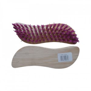 Brush Scrubbing Wood Snake