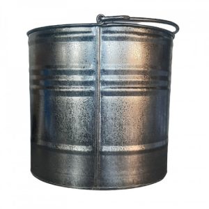 Bucket Builders Galvanised 9lt*27cm