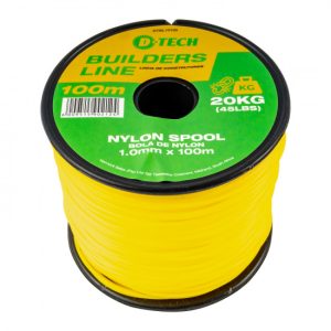 D-TECH Builders Line 1.0mm X 100m Nylon Spool