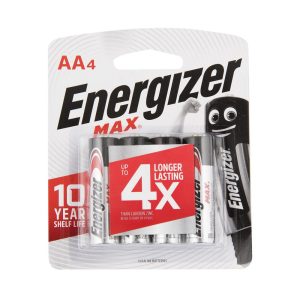 ENERGIZER Max Aa - 4 Pack