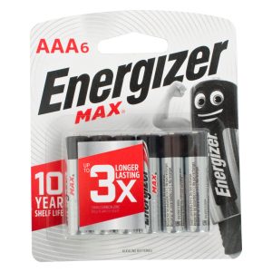 ENERGIZER Max Aaa - 6 Pack