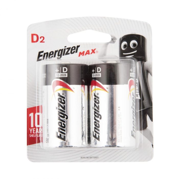 ENERGIZER Max D - 2 Pack