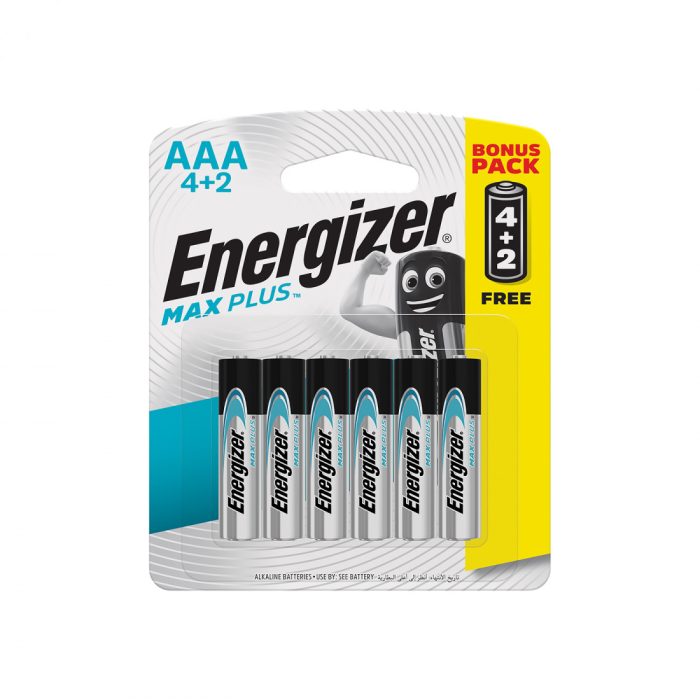 ENERGIZER Maxplus Aaa - 6pack 4+2 Free