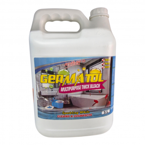 Germatol Multipurpose Thick Bleach Cleaner & Disinfectant 5L RIS-CLEANING