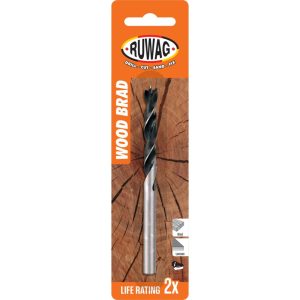 RUWAG Wood Brad Drill Bit Life Rating X2