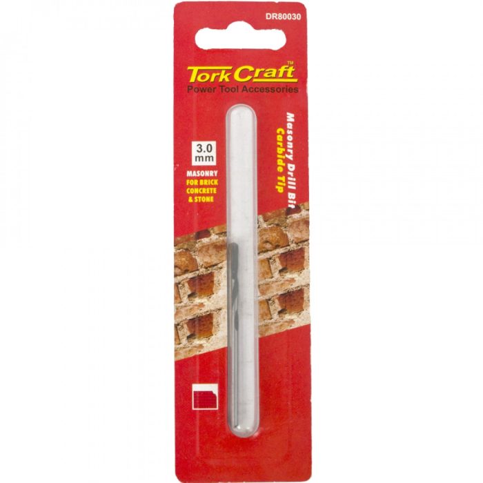 TORK CRAFT Drill Bit Masonry concrete 3.0mm