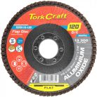 TORK CRAFT Flap Sanding Disc 115mm 120 Grit