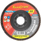 TORK CRAFT Flap Sanding Disc 115mm 60grit