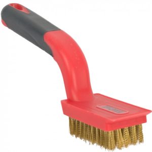 TORK CRAFT Soft Grip Wide Brass Stripper Brush 5 X 11 Row Tcw