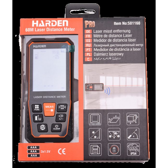 HARDEN Laser Distance Meter 60m