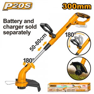 INGCO 20v Ps+ C/l Grass Trimmer 8200/min